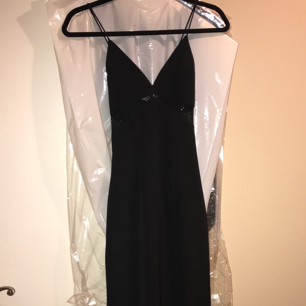 Black gown